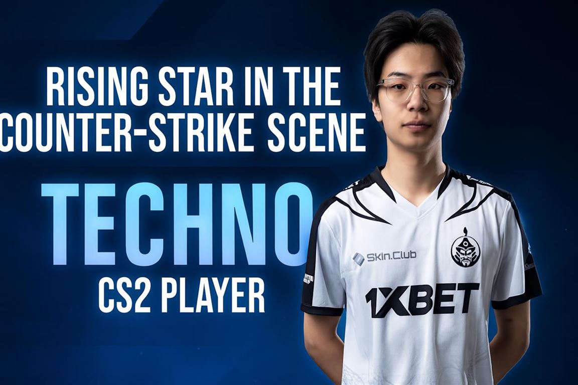 Rising star in the counter-strike scene - techno cs2 player
