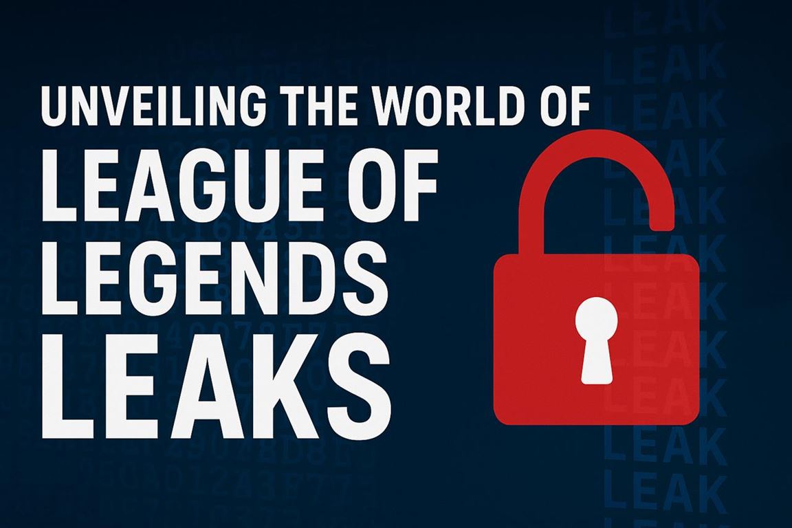 Unveiling the world of league of legends leaks