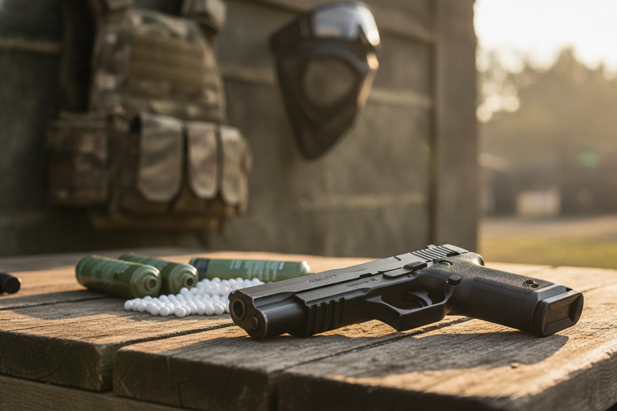 Airsoft pistol: En komplet guide til valg af det rette hardball-våben